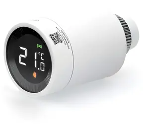 Alecto SMART-HEAT10 / Chytrá termostatická hlavica / ZigBee / aplikácia SMART Life / výdrž batérie 12 mesiacov