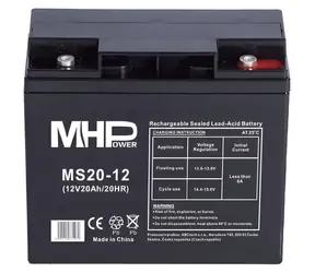 Carspa MHPower MS20-12 / Olovený akumulátor / AGM / 12V / 20Ah / T5