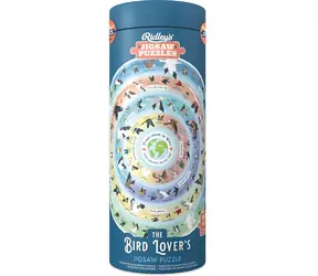 Ridley's Games Okrúhle puzzle Pre milovníkov vtáctva / 1000 dielikov / od 10 rokov