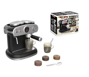 Smoby Kávovar Espresso čierna/strieborná / Hra na profesie / Zvukové a svetelné efekty / od 3 rokov