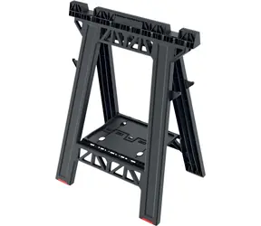 Kistenberg TECH STAND KTS8060 čierna / Pracovná koza / výška 77 cm / plast