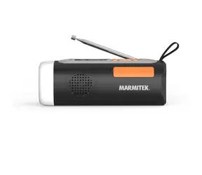 Marmitek RESQ 200 čierna / Rádio / Bluetooth 5.3 / LCD displej / USB-C