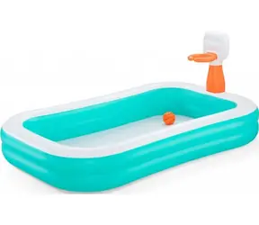 Bestway Bazén Dunk n' Splash / Rodinný / Obdĺžnikový / 251 x 168 x 102 cm / od 3 rokov