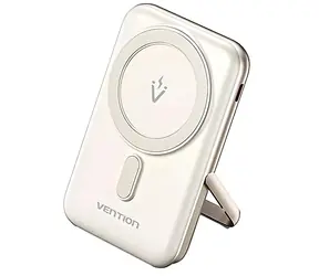 Vention FHNW0 biela / Powerbanka / 10000 mAh / MagSafe / Bezdrôtové nabíjanie 20 W / USB-C PD