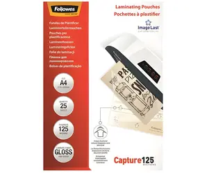 Fellowes ImageLast A4 125 mic / Laminovacia fólia / lesklá / 25 ks