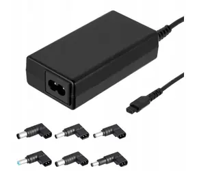 Akyga univerzálna nabíjačka na notebook čierna / Nabíjačka / 65W / 18,5-20V / 1A