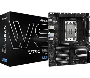 ASRock W790 WS R2.0 čierna / Základná doska / W790 / LGA 4677 / 8x DDR5 / 10G+2.5G LAN / E-ATX