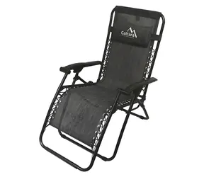 Cattara ALICANTE antracit / Lehátko / 150 x 66 x 100 cm / nosnosť: 120 kg