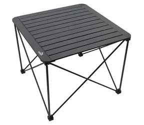Cattara LECCO ROLL / Stôl kempingový skladací / 70 x 70 cm / výška 56,5 cm / nosnosť 50 kg