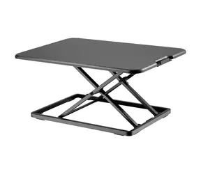 Digitus stolný stojan na monitor/notebook čierny / Stojan / výškovo nastaviteľný 45-405 mm / nosnosť 8 kg / skladacia
