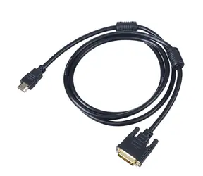 Akyga kábel HDMI (M) - DVI-D 24+1 (M) čierny / Kábel / HDMI 1.4 / 1.8 m