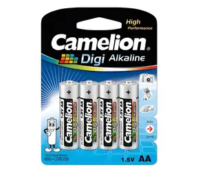 Camelion Digi Alkaline AA (LR06) / Alkalická batéria / 1,5 V / 4ks