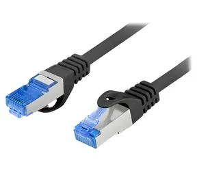 Lanberg CAT6A S/FTP 5m čierna
