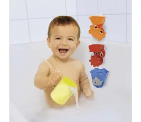 Simba Sada hračiek do vane s hrnčekom / Hračky do kúpeľa / 4 ks / s prísavkou