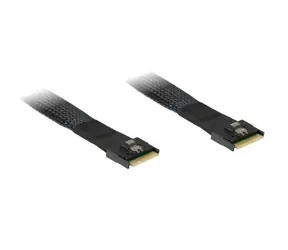 Inter-tech SlimSAS SFF-8654 8i - SFF-8654 8i / Kábel / 0,75 m / 24 Gbit/s