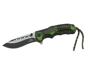 Cattara JUNGLE / Zatvárací nôž / 21,7 cm / čepeľ SS420 / poistka / quick release