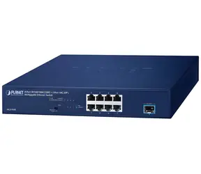 Planet switch 8x 1Gb/2,5Gb + SFP+ 10Gb / Switch / VLAN / bez ventilátora