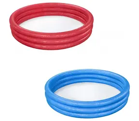 Bestway 51027 / Nafukovací bazén / O 183 cm / 480 l / čierna/zelená/červená