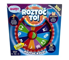 MAC TOYS Hra QUIZY Roztoč to! / 2-6 hráčov / od 8 rokov