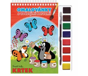 Rappa Omaľovánka Krtko (705581) / S vodovými farbami a štetcom