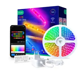 Nous F4 / LED pásik / 5m / RGBIC / WiFi / Tuya