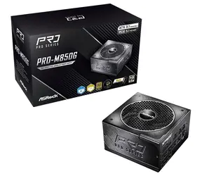 ASRock PRO-M850G čierna / Zdroj ATX / 850 W / 80 PLUS Gold