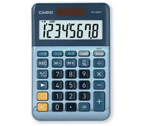 Casio MS-88EM / Stolová kalkulačka / osemmiestna / solárne a batériové napájanie