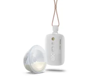 Philips AVENT Premium PLUS SCF531/11 biela / Odsávačka materského mlieka / Hands-Free / USB-C dobíjanie