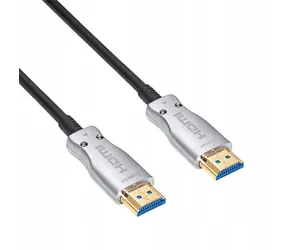 Akyga Optický kábel HDMI 2.1 (M) čierny 10m / Optický kábel HDMI / AOC / 8K / 48Gbps