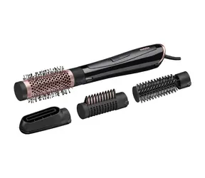 Babyliss AS126E / Teplovzdušná kefa na vlasy / 1000 W / 2 teploty / ionizácia / 3 nástavce