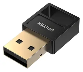 Unitek Bluetooth adaptér čierna / Bluetooth adaptér / USB-A / Bluetooth 5.3 BLE