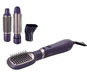 Philips Air Styler BHA313/00 čierna / Multifunkčná kulma na vlasy / 800 W / 3 nástavce / ionizácia