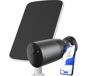 Ezviz BC1C 4K Pro + solárny panel / Vonkajšia IP kamera / Wi-Fi / 8 Mpix / IP65 / batéria 10400 mAh