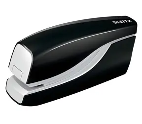 Leitz NeXXt Wow 5566 čierna / Elektrická zošívačka / 1 mm / 10 listov / drôtiky E1