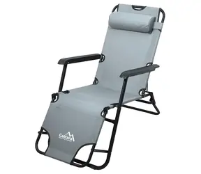 Cattara COMFORT šedá / Ležadlo-kreslo / 155 x 61 cm / nosnosť: 90 kg