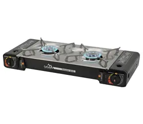 Cattara Traveler DUO / Plynový varič / 2x 2500 W / 2 horáky / CP250