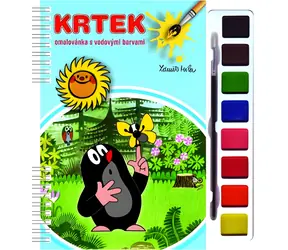 Rappa Omaľovánka Krtko / S vodovými farbami a štetcom