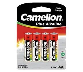 Camelion PLUS AA (LR06), 4 ks / Alkalická batéria / 1,5 V / 2700 mAh