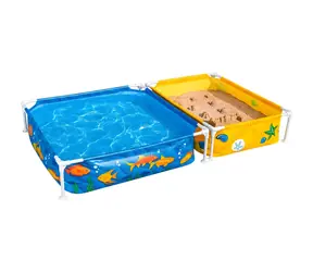Bestway Set bazén a pieskovisko 561CF / 365 l / 213x122x30, 5 cm / Motív mušle / 2+