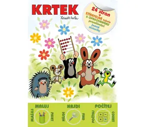 Rappa Omaľovánka so samolepkami Krtko / A4 / 24 strán