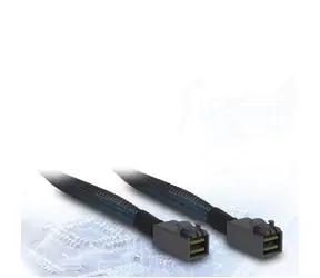 Inter-tech SFF-8643 - SFF-8643 čierna, modrá / dátový kábel / 1 m