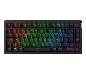 HyperX Alloy Rise 75 Wireless čierna / Mechanická herná klávesnica / RGB podsvietenie / bezdrôtová / USB-C