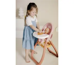 Smoby Baby Nurse Vysoká stolička pre bábiky / do 42 cm / bez bábiky