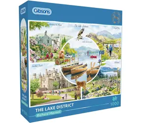 GIBSONS Puzzle Jazerná oblasť / 1000 dielikov