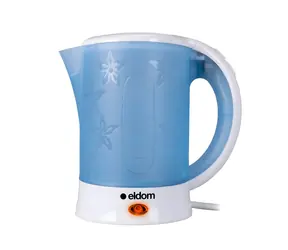 Eldom C190 biela, modrá / Cestovná rýchlovarná kanvica / 600 W / 0,6 l