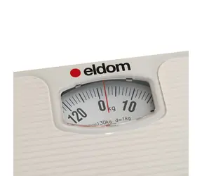 Eldom BR2016B biela / Osobná váha / Mechanická / Do 136 kg
