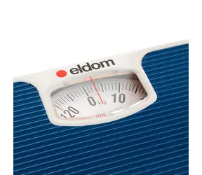 Eldom BR2016N modrá / Osobná váha / Mechanická / Do 136 kg