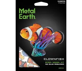 Metal Earth 3D puzzle Klaun očkatý
