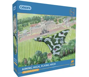 GIBSONS Puzzle Mierime vysoko, letíme vysoko / 500 dielikov