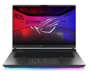 Asus ROG Strix G16 sivá / Notebook / 16" 2.5K / Intel Core Ultra 7 255HX / 32GB / 1TB SSD / RTX 5070 8GB / Bez OS